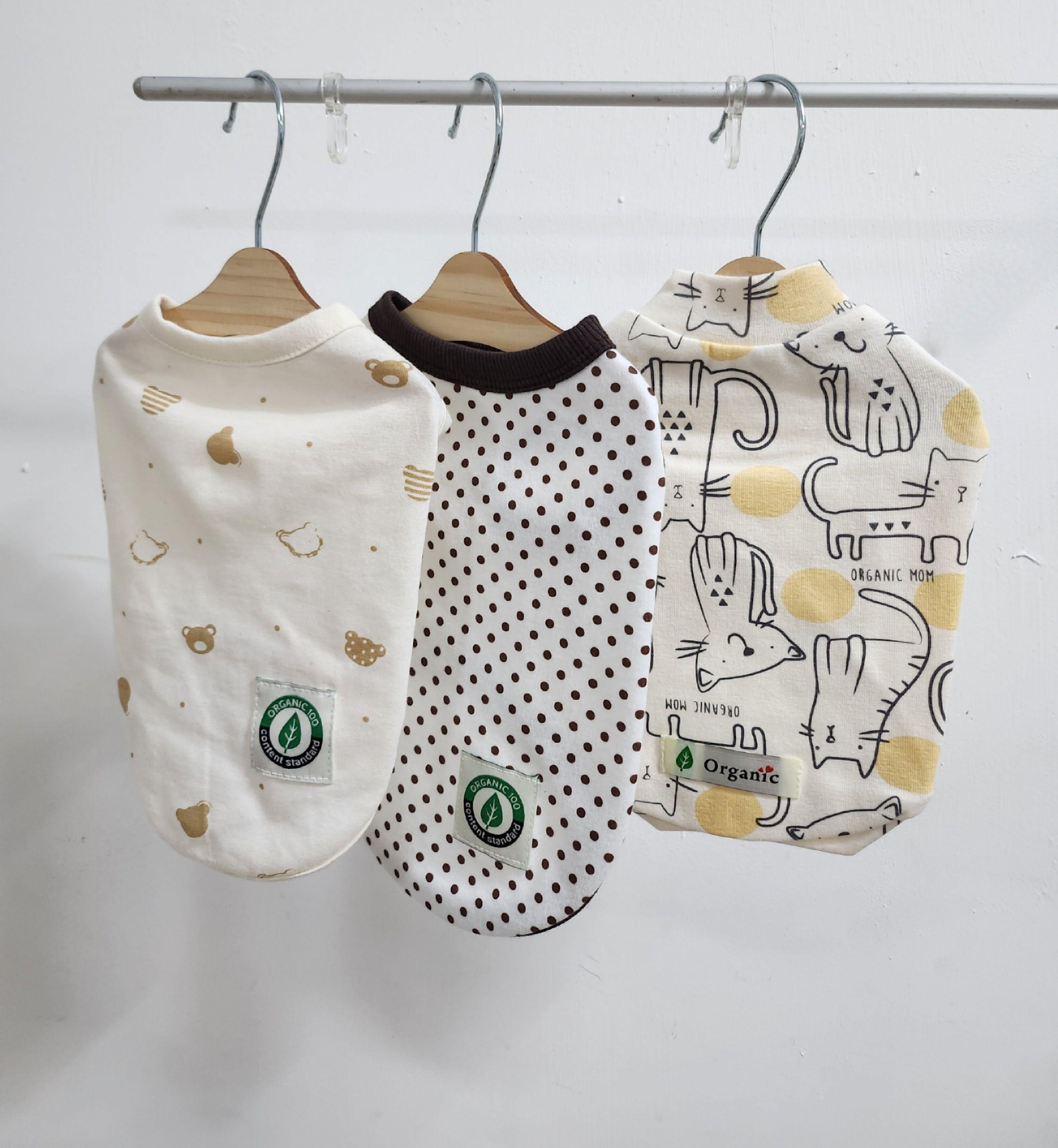 犬服 オーガニック Tシャツ くまs