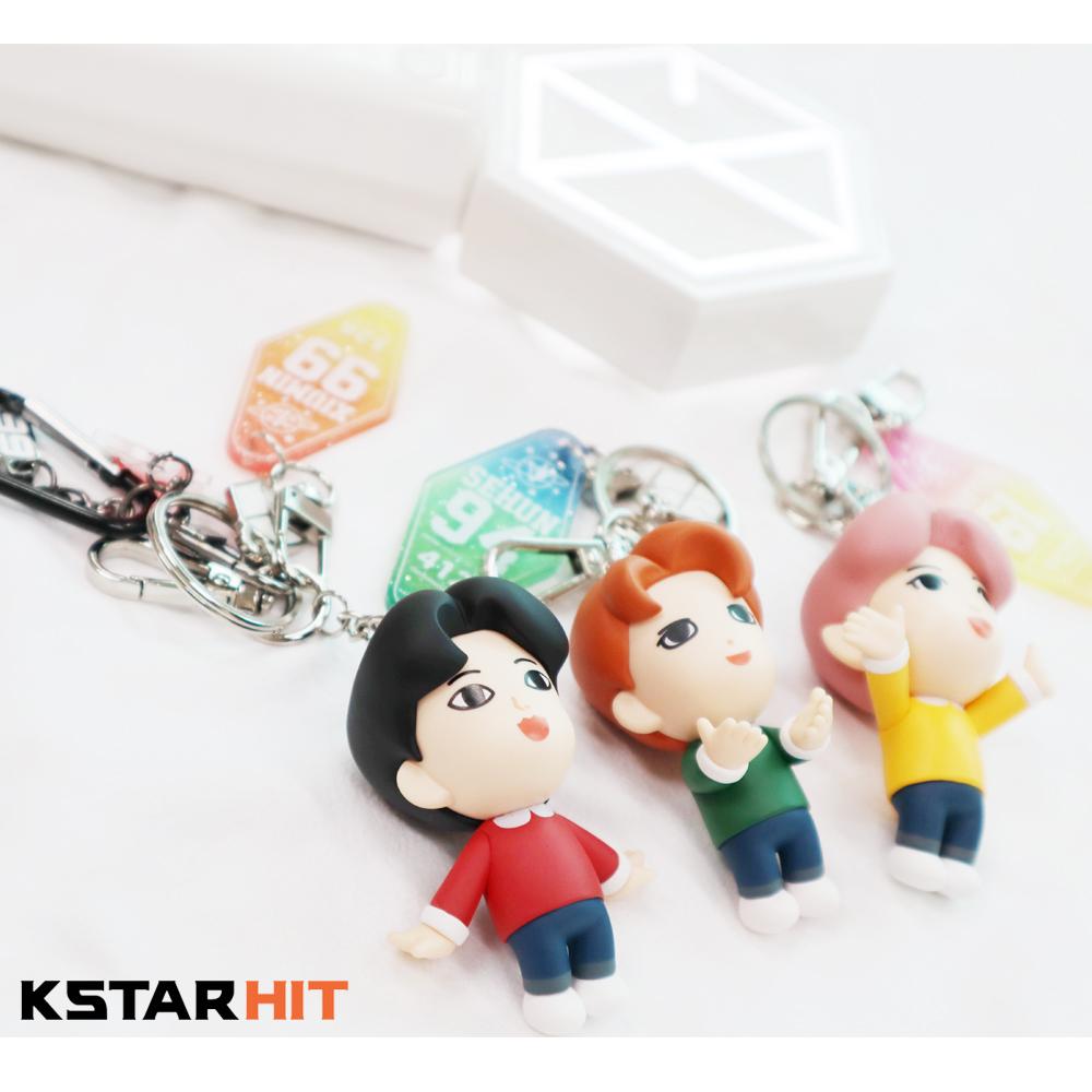 EXO Figure Keyring - Shining Edition Glitter Keyring 歌謡 アルバム