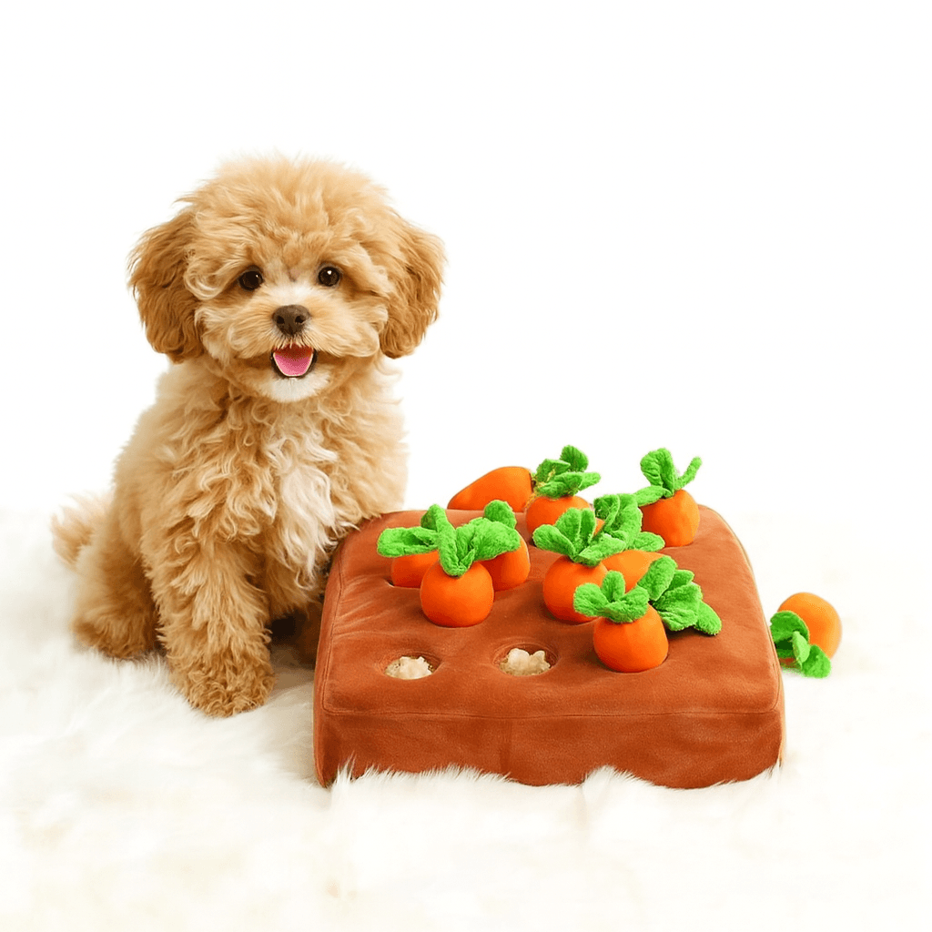 犬用ノーズワークトイ にんじん畑ノーズワーク12個入り