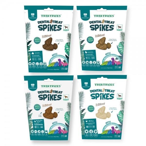 Natura Nourish デンタルチュー トリートトリック リフィル 32個入り×4袋 4種コンボ