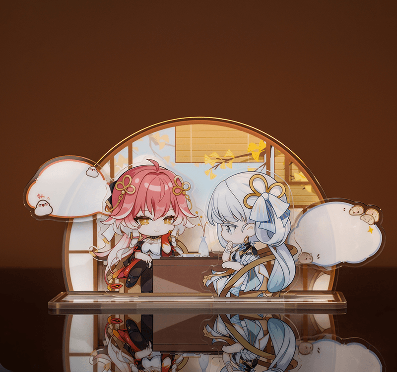 鳴潮 グッズ 金糸雀（キンシカ） 長離（チョウリ） アクリルスタンド フィギュア