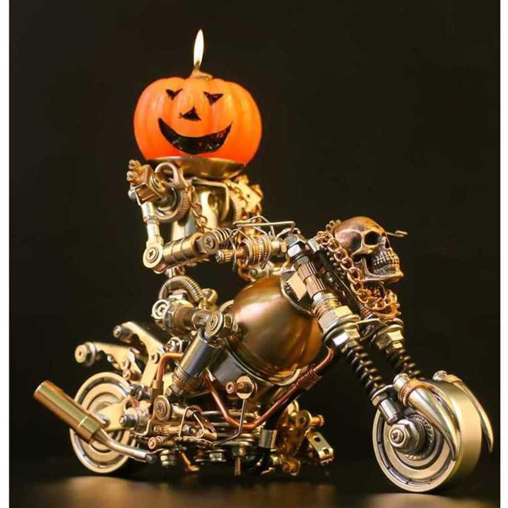 ハロウィンフィギュア メタル装飾 プレゼント 3D DIY キダルト 小物