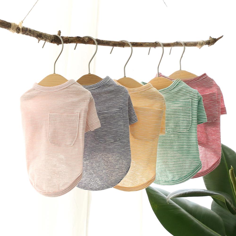 デイリーストライプ犬用Tシャツ 犬服