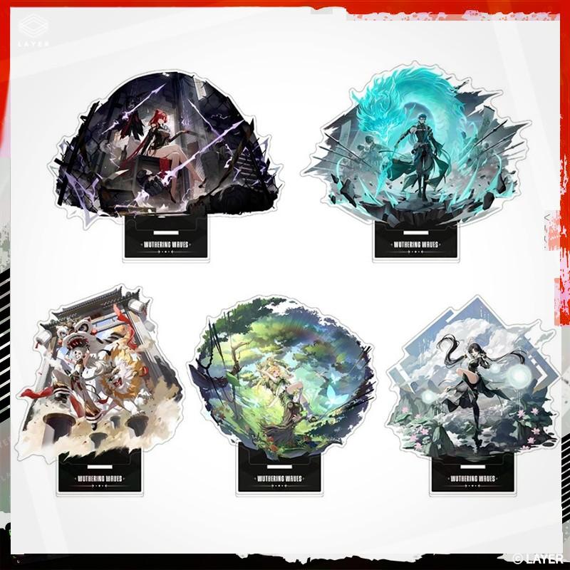 명조 워더링 웨이브 アクリルスタンド グッズ 背景 装飾