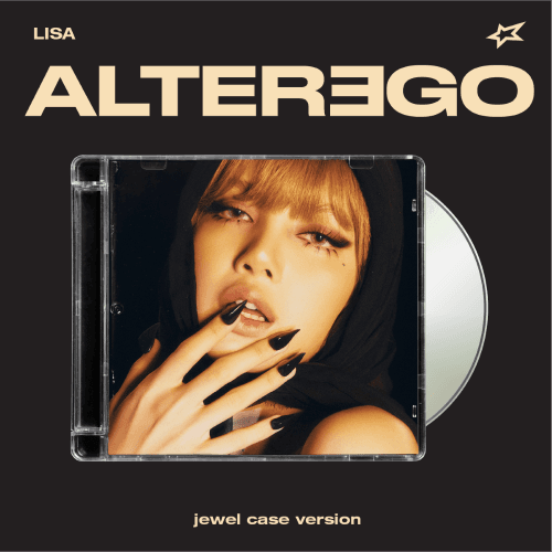 LISA BLACKPINK Alter Ego Jewel Case