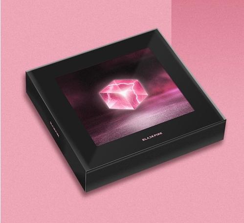 CD BLACKPINK SQUARE UP 1st Mini Album DDU-DU DDU-DU Black Version