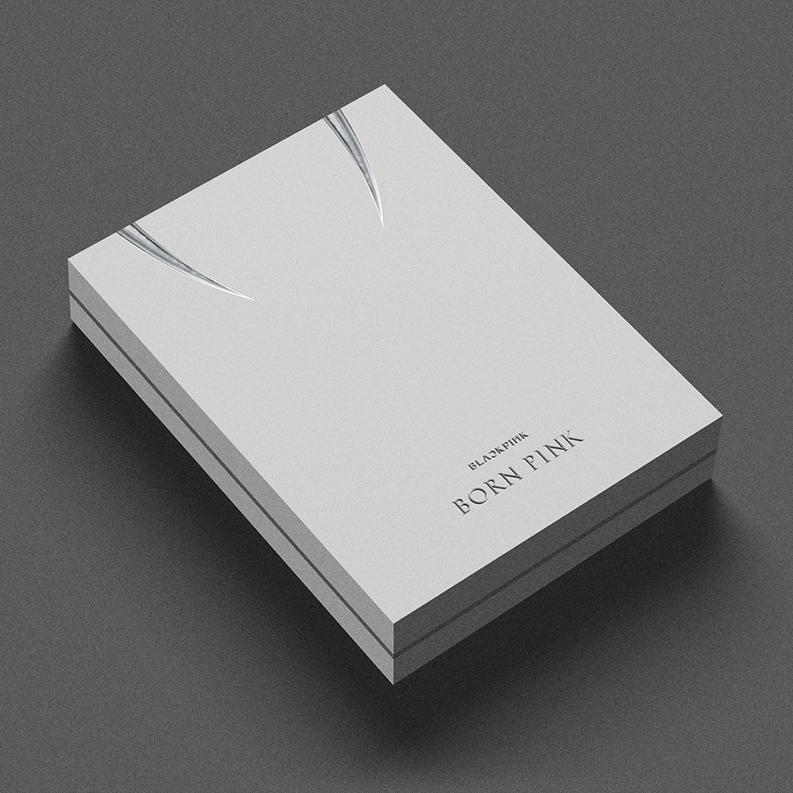 BLACKPINK BORN PINK Album Regular 2nd Album BORN PINK BOX Photobook Grey