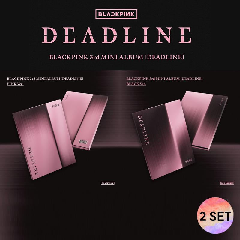 [2種 SET] BLACKPINK Album - Mini 3rd Album DEADLINE Regular Edition