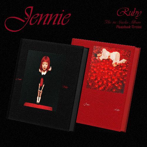 ジェニー JENNIE BLACKPINK The 1st Studio Album Ruby Photobook ランダム1種