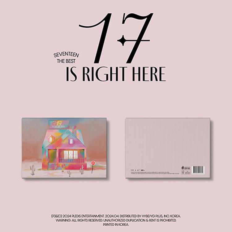 SEVENTEEN - ALBUM 17 IS RIGHT HERE Deluxe Ver