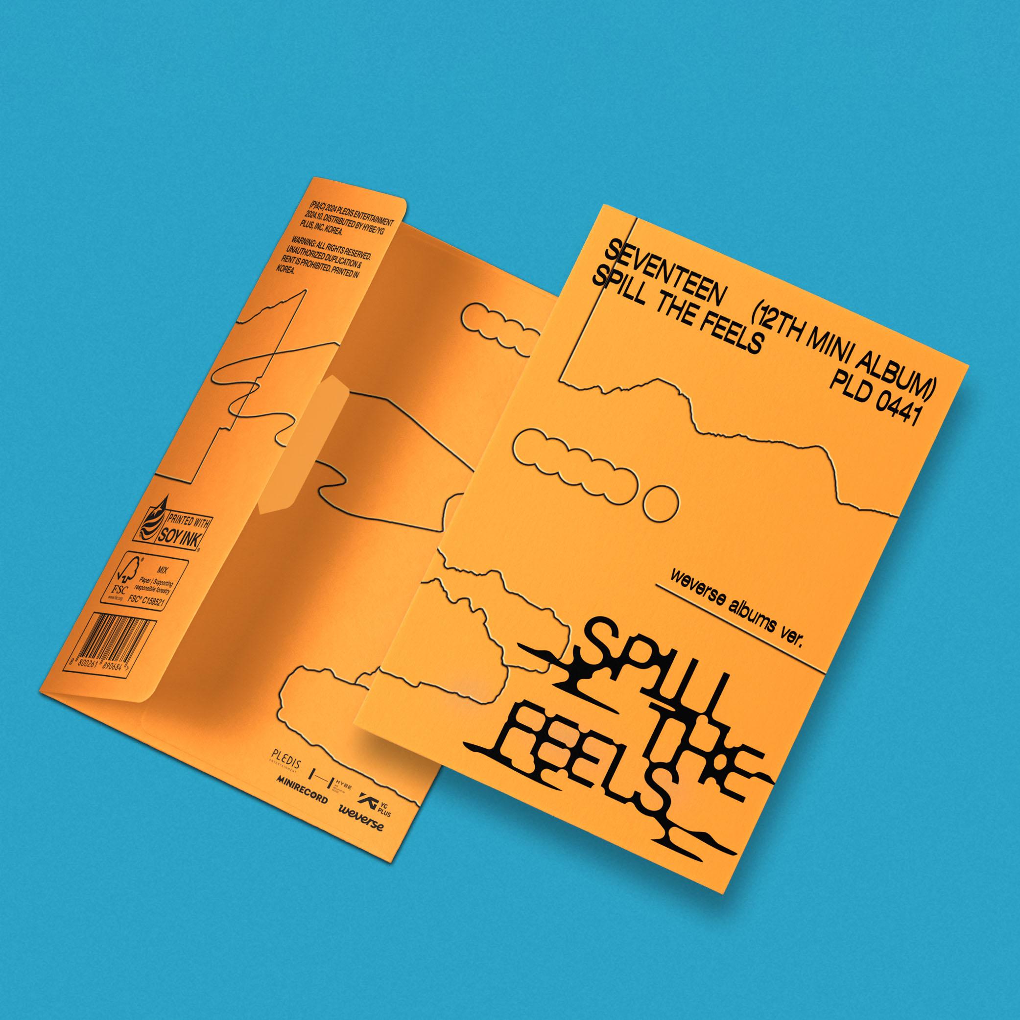 SEVENTEEN アルバム ミニ 12集 SPILL THE FEELS Weverse