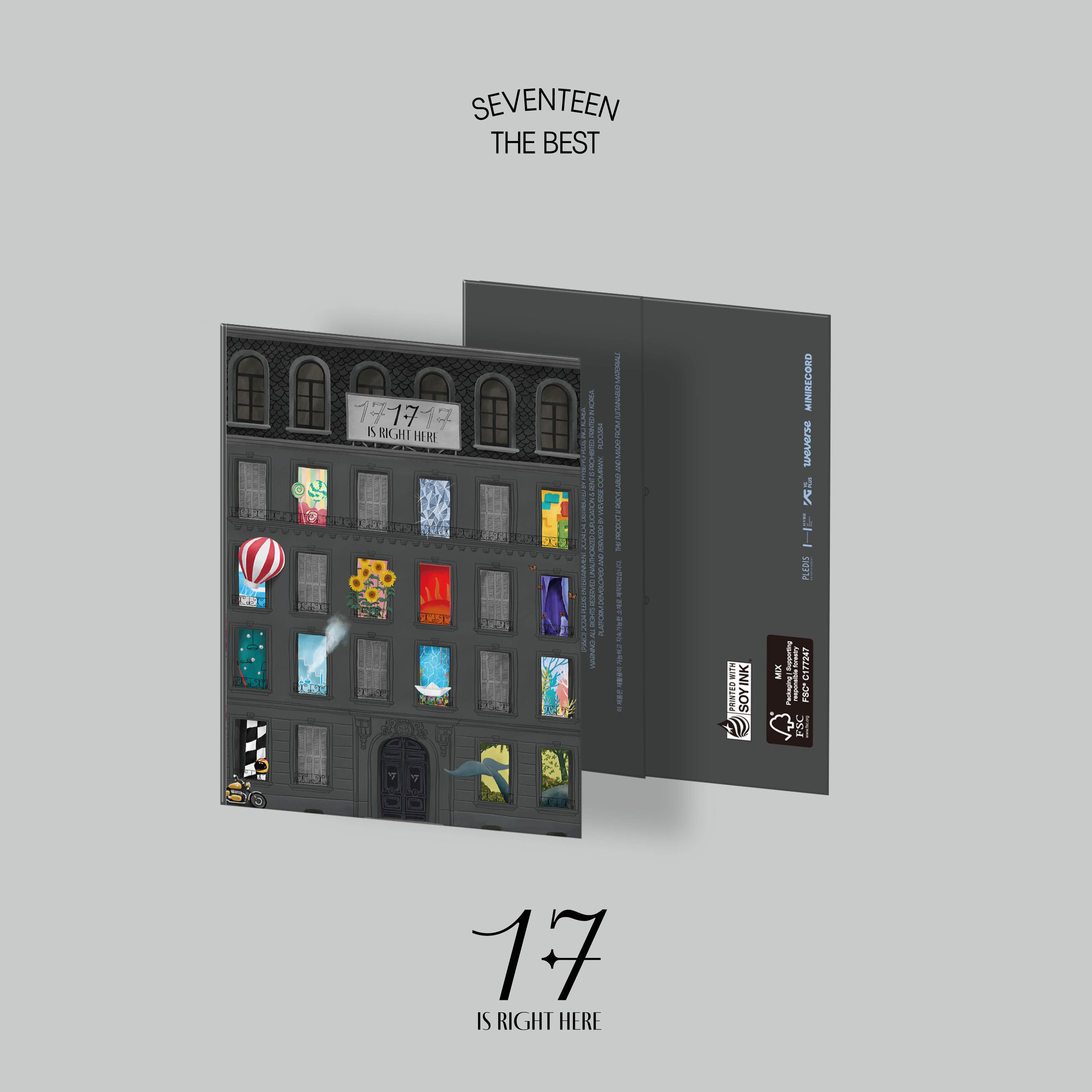 SEVENTEEN 17 IS RIGHT HERE Weverse盤