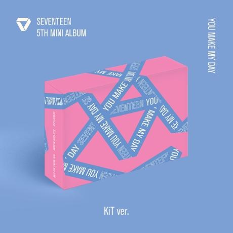 Kit形態 SEVENTEEN 5th Mini Album YOU MAKE MY DAY KiT ver リニューアル