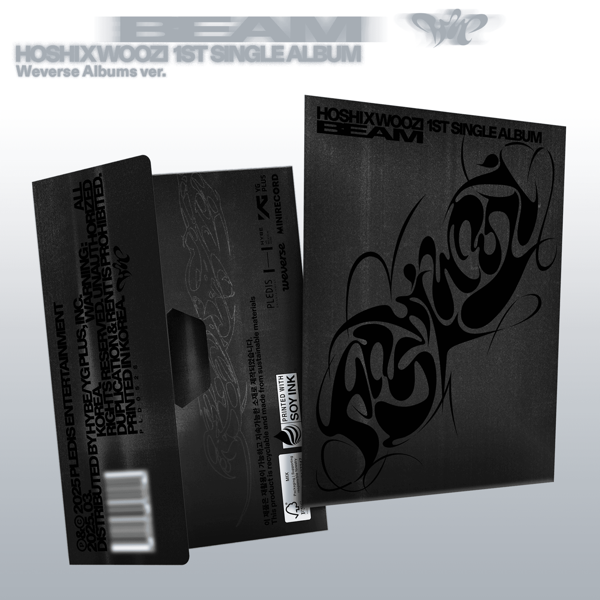 HOSHIXWOOZI SEVENTEEN - 1st Single Album BEAM Weverse Albums ver