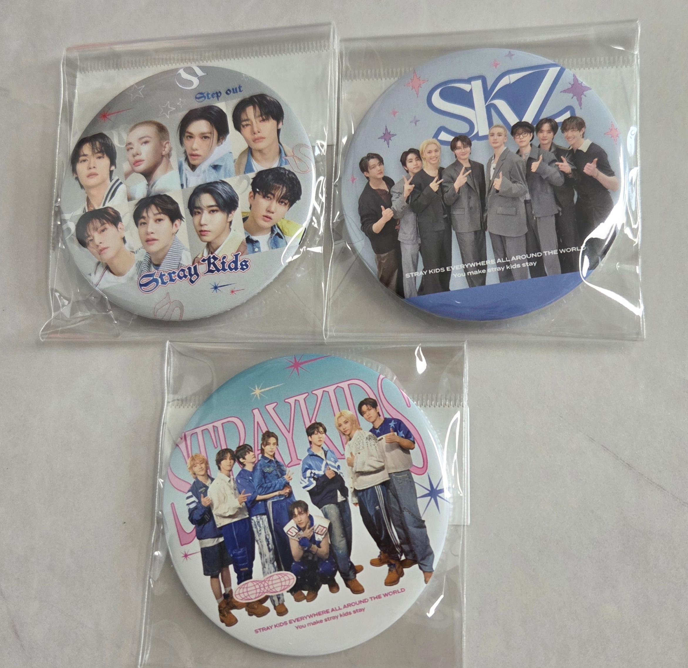 Stray Kids グッズ 丸型ハンドミラー スキズ グッズ