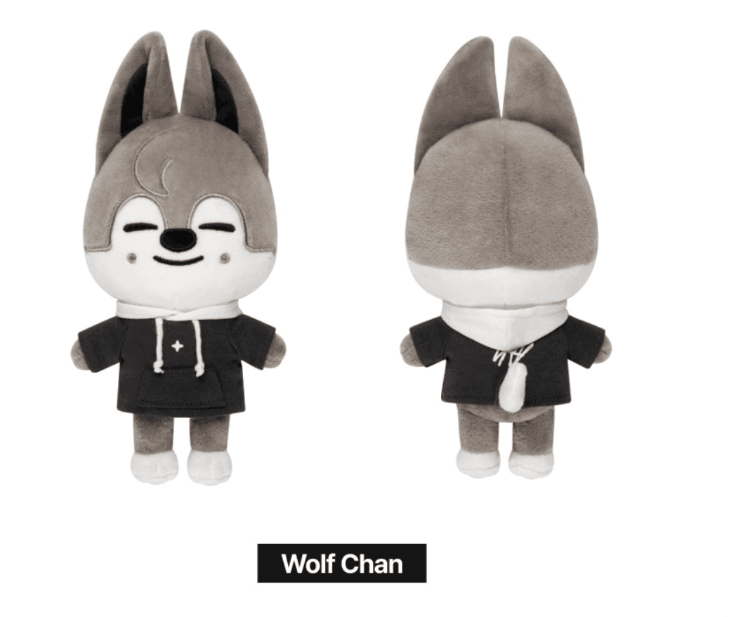 Stray Kids ぬいぐるみ SKZOO PLUSH ORIGINAL Ver Wolf Chan