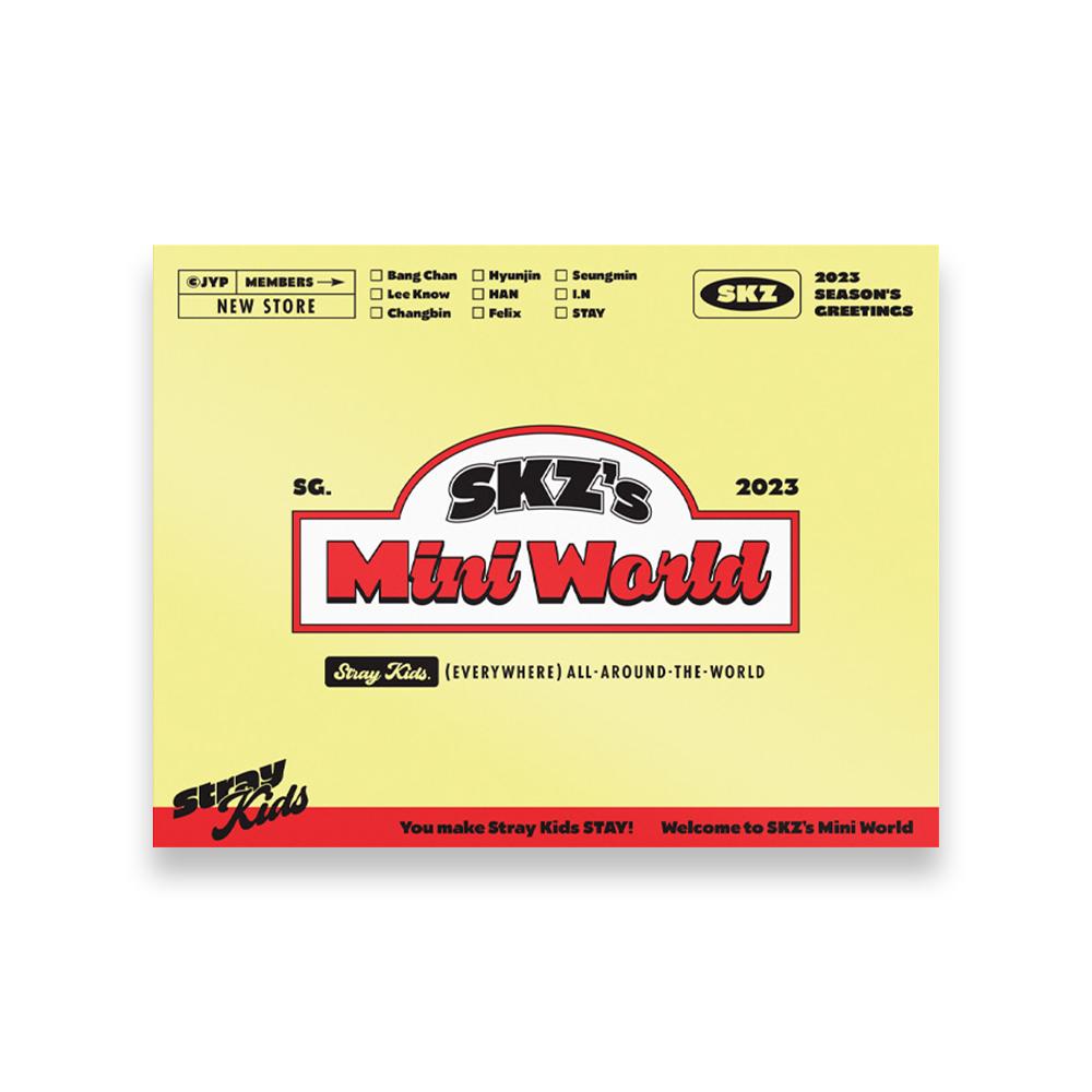 [JYP特典] Stray Kids シーズングリーティング 2023 Seasons Greetings SKZ シーグリ