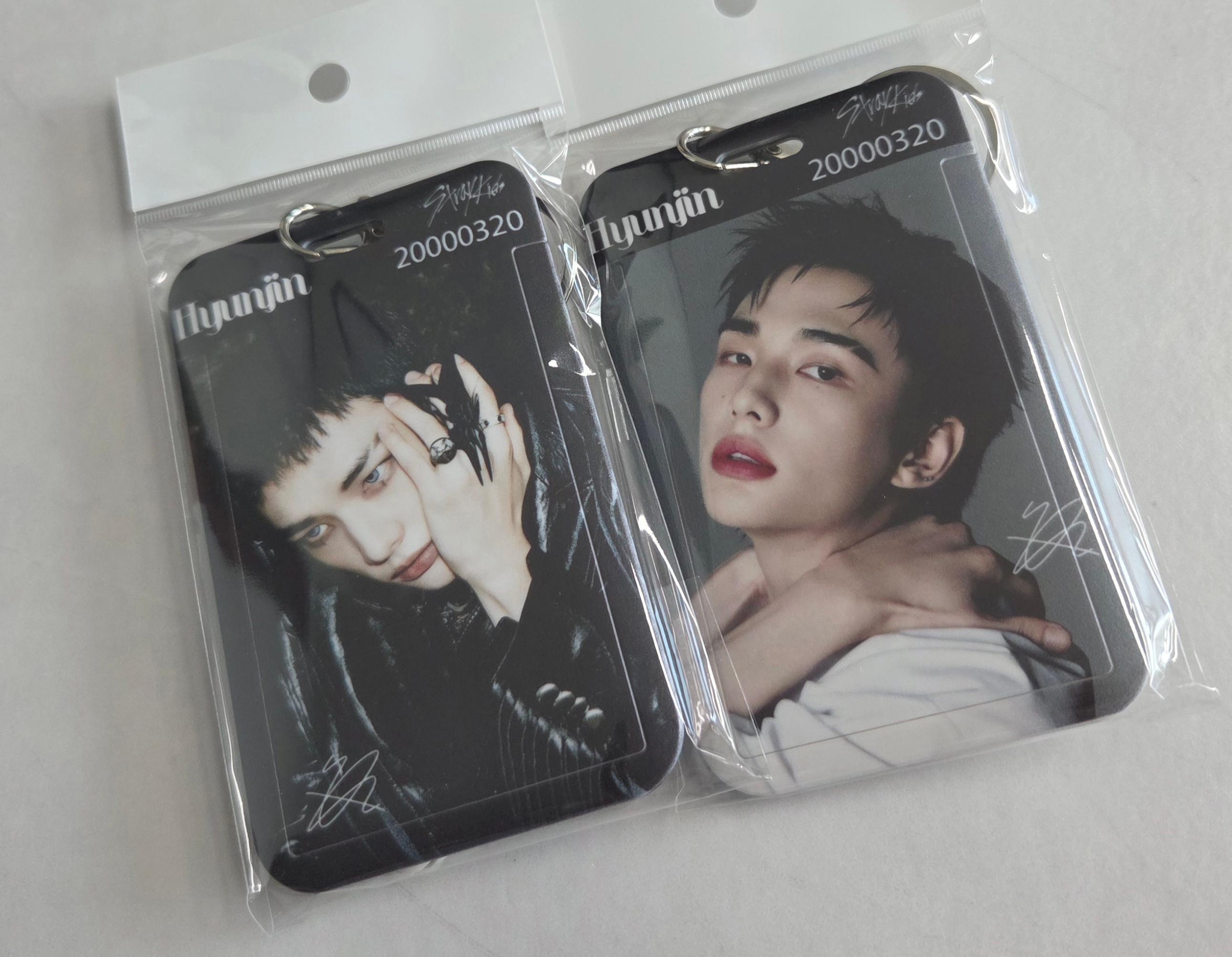 Stray Kids ヒョンジン Stray Kids グッズ フォトカードケース キーリング