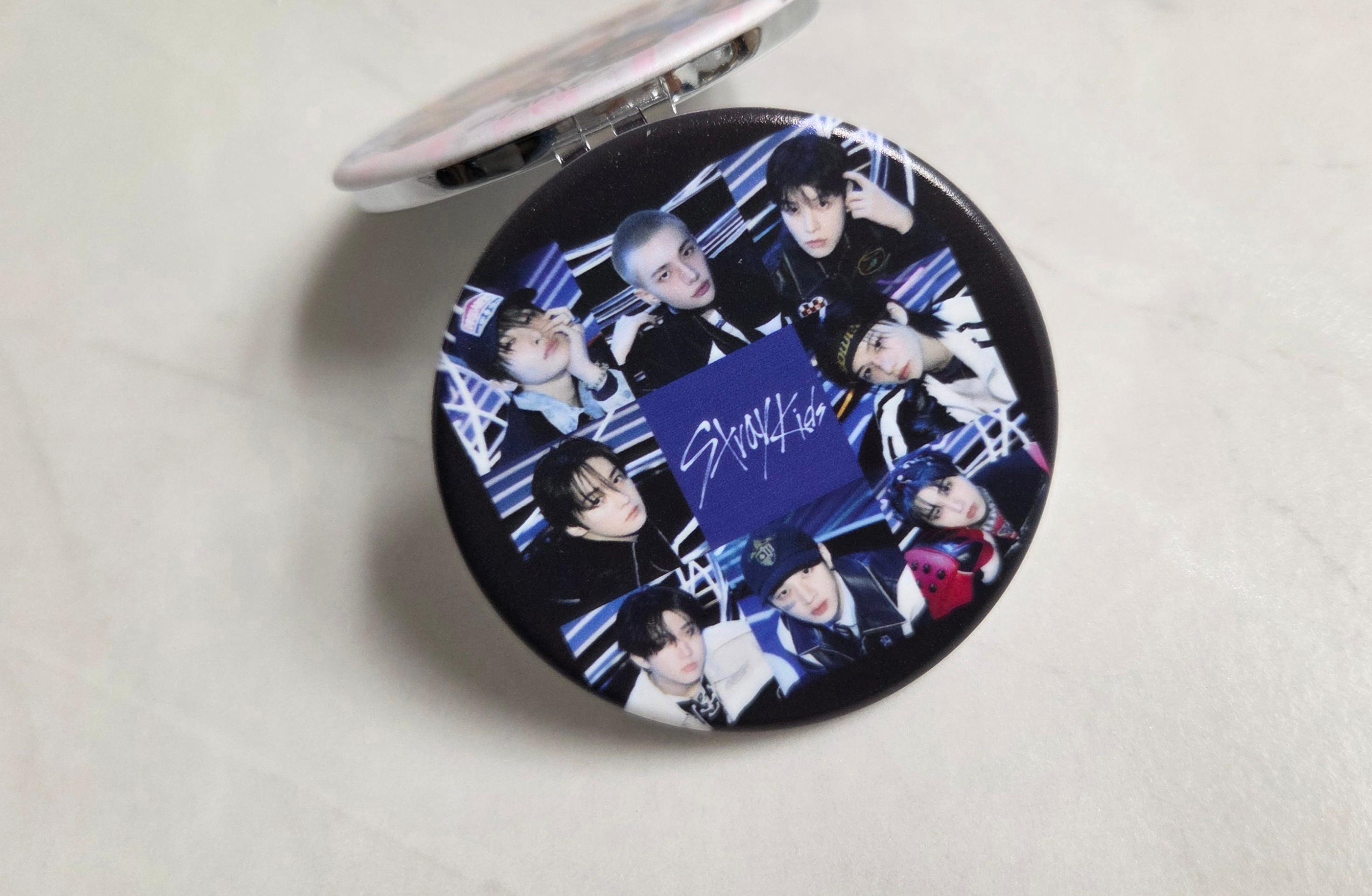 Stray Kids STRAYKIDS グッズ 円形両面ハンドミラー