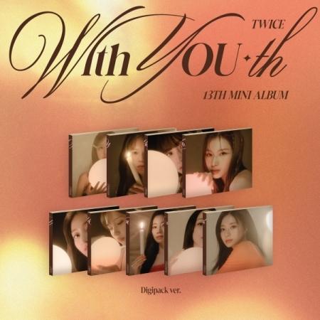 TWICE - With YOU-th 13th ミニアルバム Digipack Ver