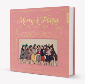 TWICE Merry & Happy 正規1集 リパッケージ Heart Shaker pink