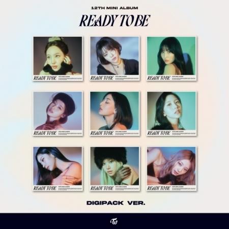 トゥワイス - ミニ 12thアルバム READY TO BE Digipack Ver カバー 9種よりランダム1種