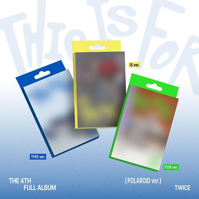 トゥワイス 正規4thアルバム フォトブック THIS IS FOR POLAROID ver