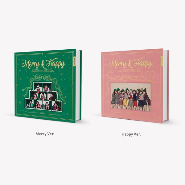 JYP バージョン選択 TWICE 1集 リパッケージ Merry Happy