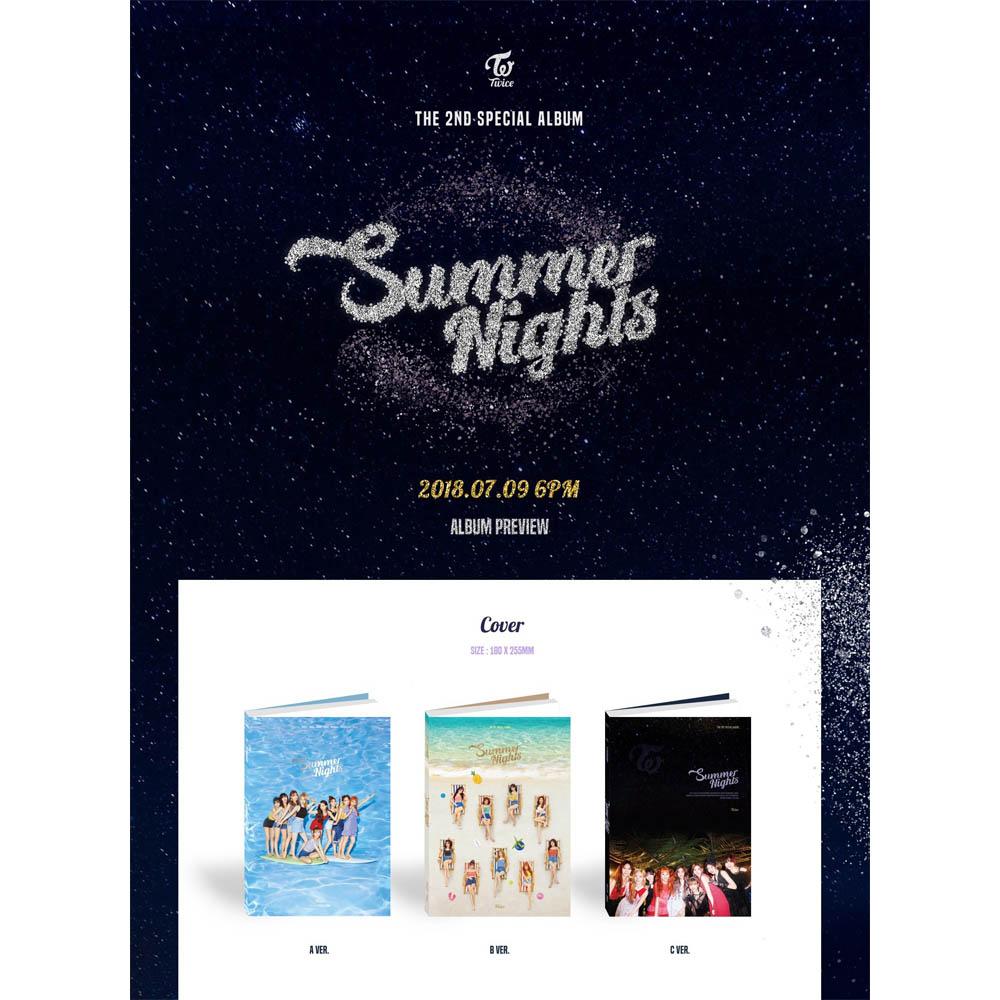 トゥワイス TWICE - SUMMER NIGHTS 2ND スペシャルアルバム ランダム