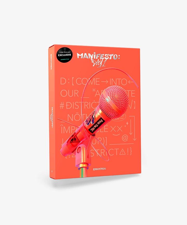 ENHYPEN - MANIFESTO DAY 1 マニフェスト デイ ワン 通常盤 ランダム