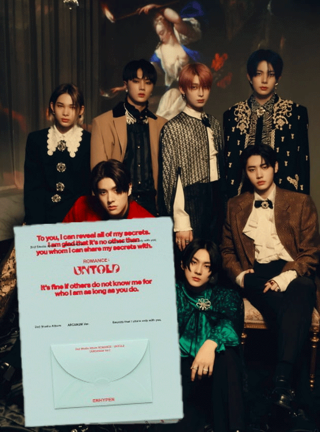 ENHYPEN アルバム UNTOLD ROMANCE 正規2集 ARCANUM (ミント)