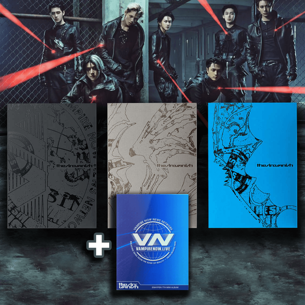 (3種セット+Weverse) ENHYPEN アルバム ミニ7集 THE SIN VANISH 通常盤