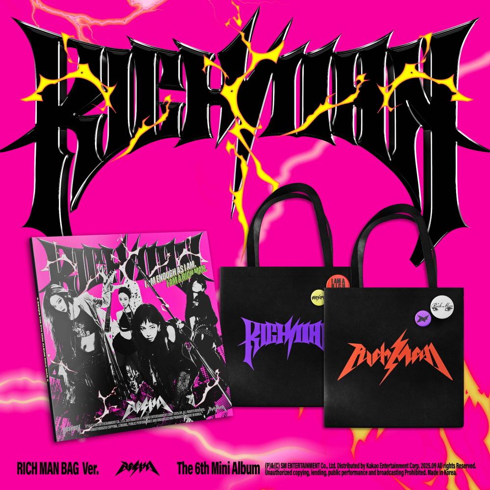 aespa AESPA - RICH MAN ミニ 6集 RICH MAN BAG VER
