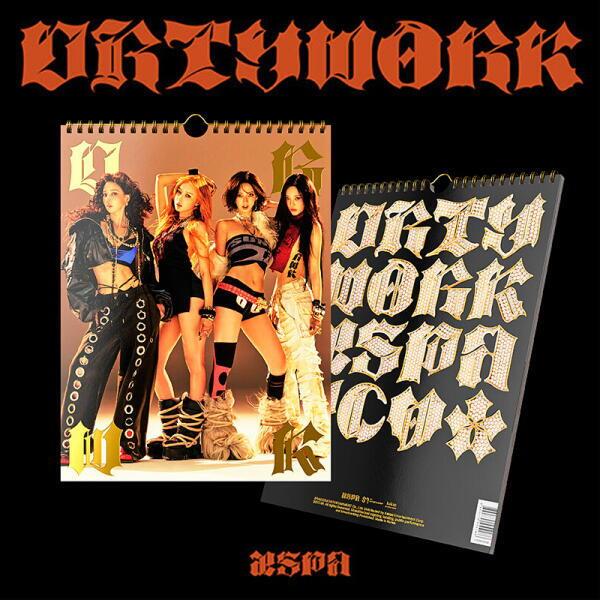 H2MEDIA aespa - シングルアルバム Dirty Work Dirty Worker Ver