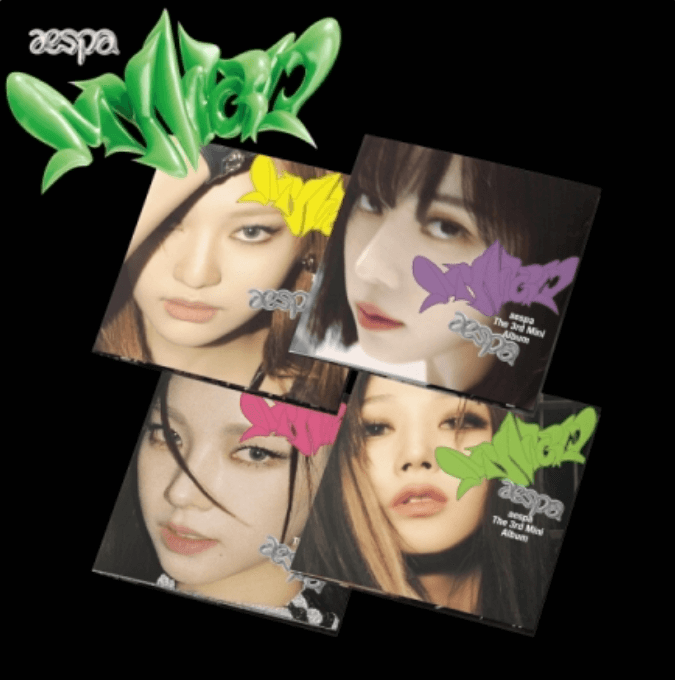 aespa aespa ミニ 3集 MY WORLD マイワールド ポスターバージョン Poster Ver ジゼル