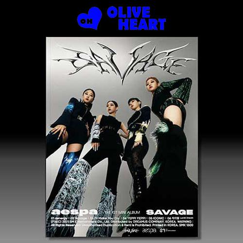 aespa "Savage" Mini 1st Album 自覚夢(Synk Dive) フォトブック