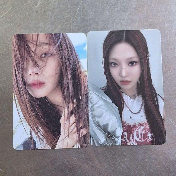 aespa ミニ3集アルバム MY WORLD Introバージョン フォトカード 3種から1枚