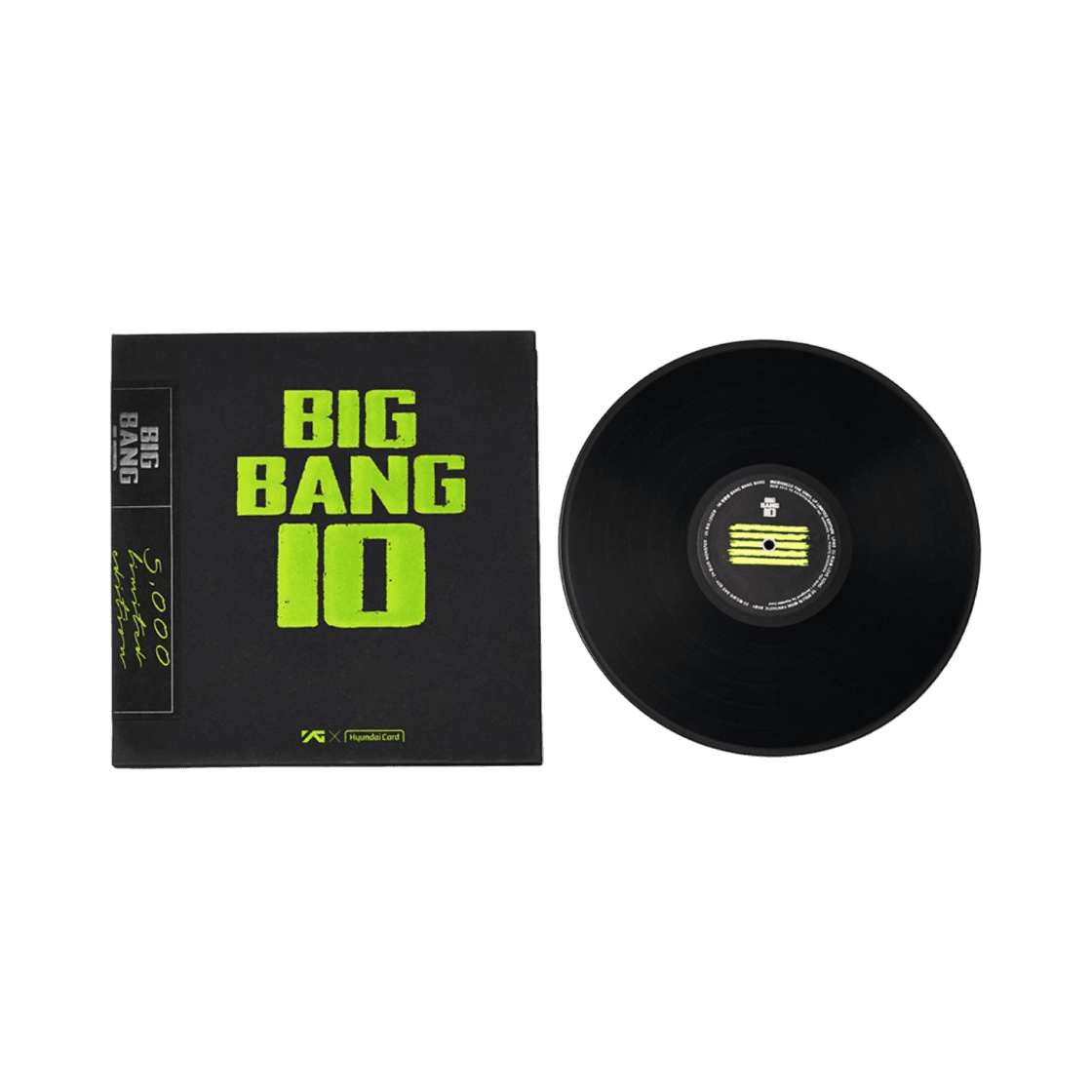 BIGBANG BIGBANG10 THE VINYL 10周年記念盤 LP Black
