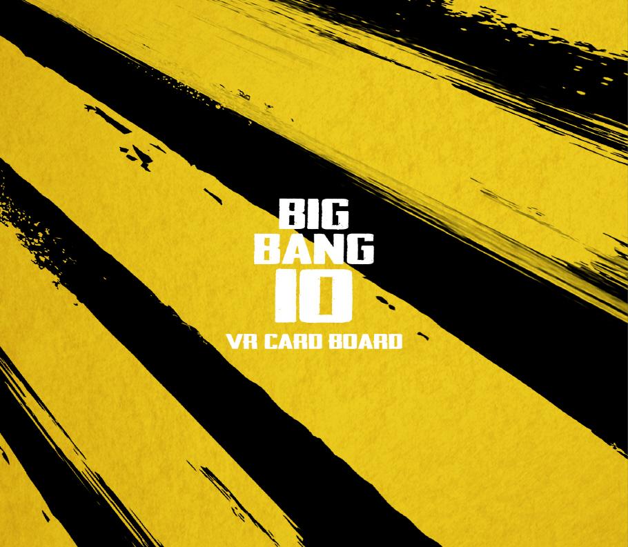 BIGBANG THE EXHIBITION A TO Z X VR CARD BOARD GOODS BIGBANG10