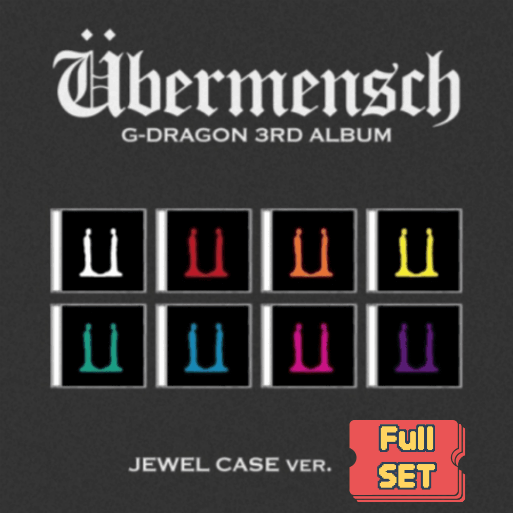 G-DRAGON [Ubermensch] JEWEL [8種セット] ウィーバーメンシュ BIGBANG
