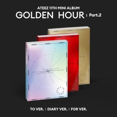 3種セット ATEEZ 11th Mini Album GOLDEN HOUR Part 2