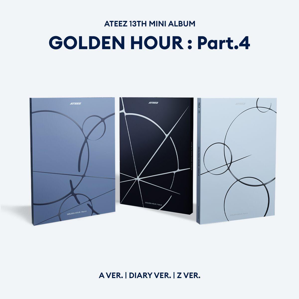ATEEZ - GOLDEN HOUR Part 4 (3種SET) (02/09出荷予定)