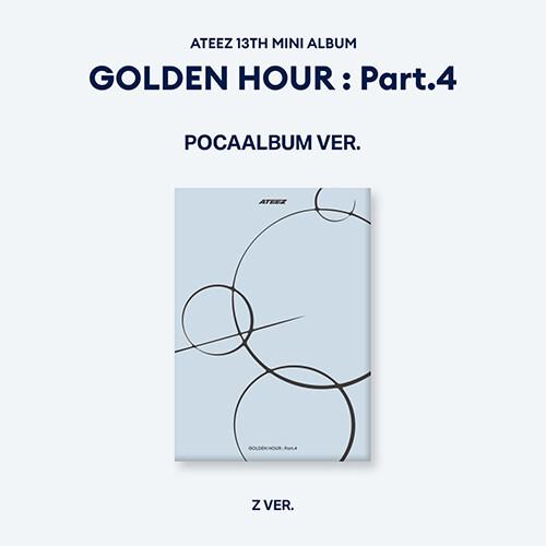 ATEEZ - GOLDEN HOUR PART 4 POCAALBUM VER Z VER