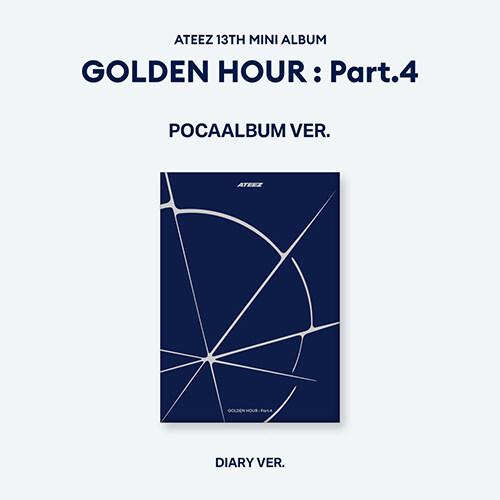 ATEEZ - GOLDEN HOUR Part 4 POCAALBUM VER DIARY VER