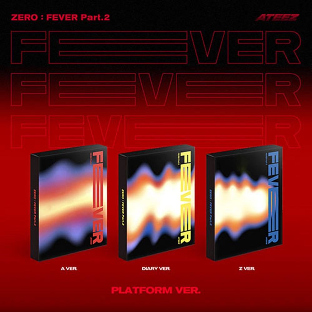 Genie Music 3種セット ATEEZ ZERO FEVER Part 2 プラットフォーム