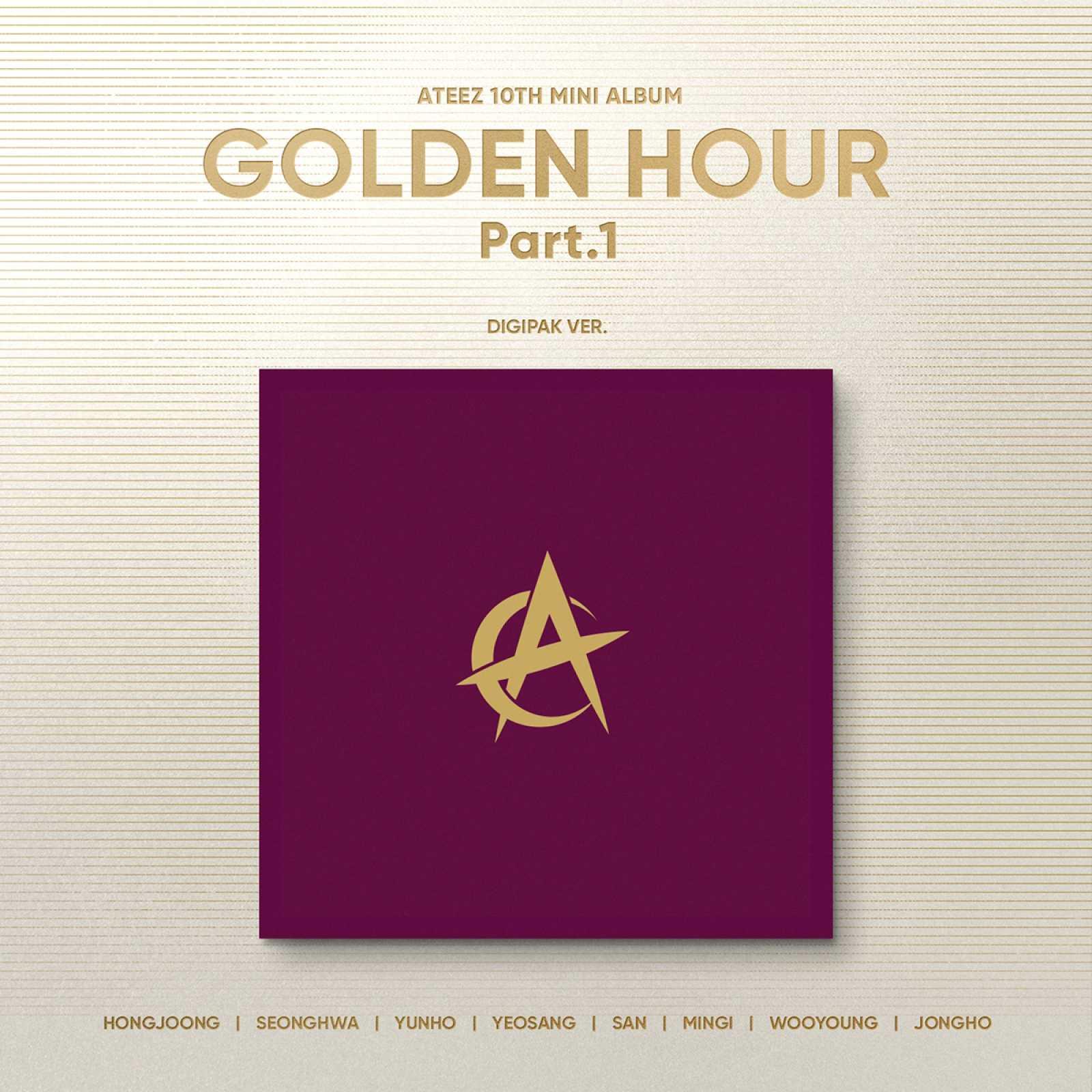 シンナラレコード シンナラ 05/31発売 ランダム ATEEZ - ミニ10集 Golden