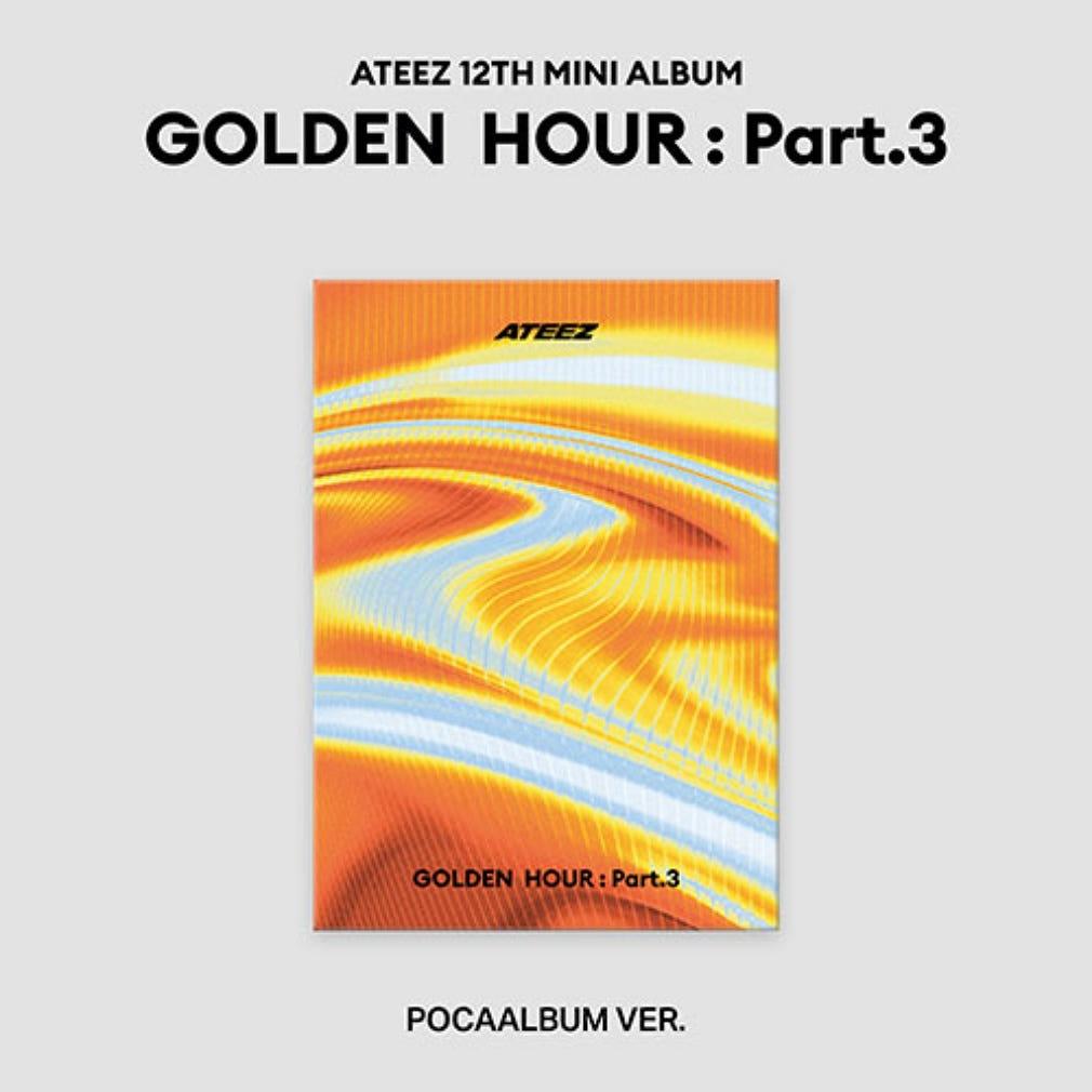 Genie Music ATEEZ 12th Mini Album GOLDEN HOUR Part 3 POCA