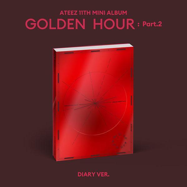ATEEZ - 11th Mini Album GOLDEN HOUR Part 2 DIARY VER