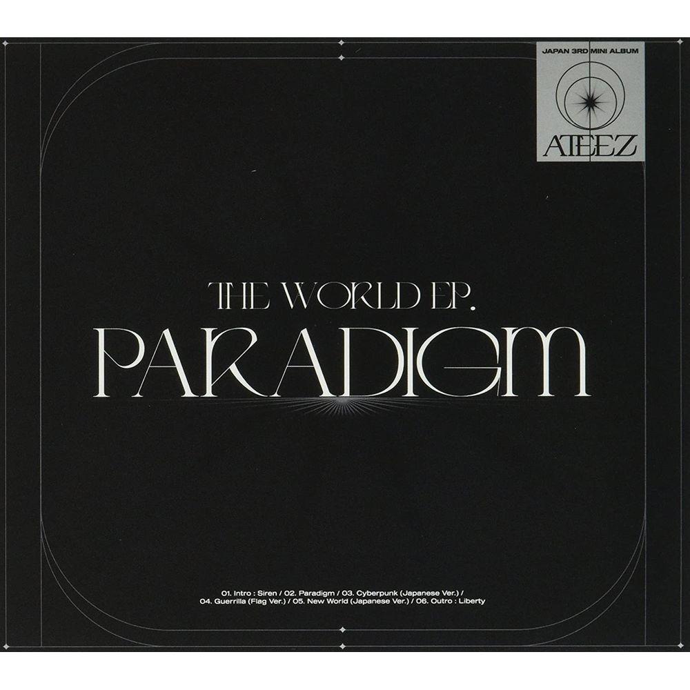 ATEEZ 日本盤アルバム CD 特典 フォトカード ブックレット THE WORLD EP PARADIGM 個別版