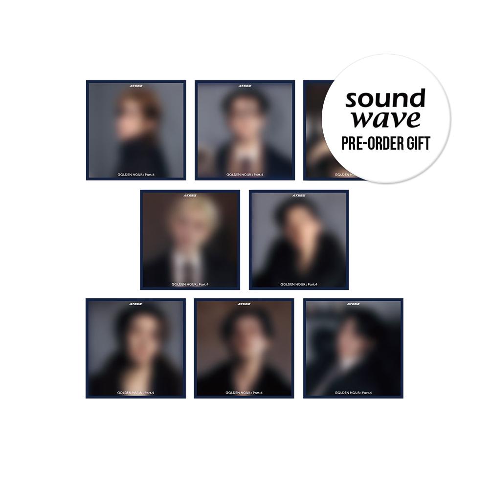 [メンバー選択] ATEEZ エイティーズ GOLDEN HOUR PART 4 ATEEZ デジパック